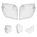 XIJIE Headlight Lens Covers Compatible with 2008 2009 2010 2011 2012 2013 Cadillac CTS Driver's Left Side and Passenger's Right Side Clear Lens LH + RH