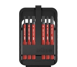 Wiha – Wiha 43157 electricSchlitz, Pozidriv 6-TLG. in slimBit-Box B