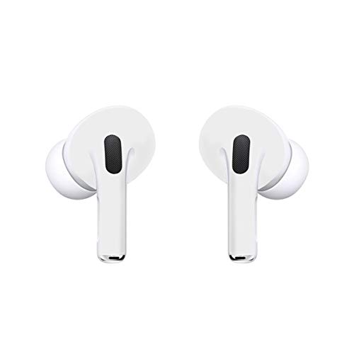 Skin Airpods Pro Blanc Mat en vinyle 3M SopiGuard pour protection d'écouteurs sans fil