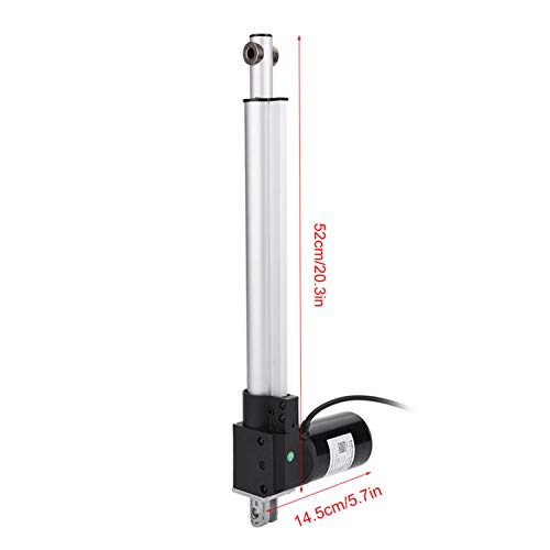 Atuador linear Brilluxa DC 12V Stroke, atuadores de movimento linear para serviços pesados ​​Motor e