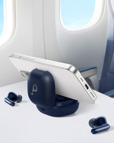 Image of soundcore P40I,Noise Cancelling Wireless In Ear Earbuds,Adaptive Noise Cancelling,Heavy Bass,3D Sound,Gaming Mode,60H Playtime,2-In-1 Case And Phone Stand,Ipx5,Wireless Charging,Bluetooth 5.3