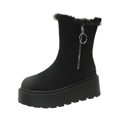 Bottes courtes chaudes en taille 37.5 pour affronter le froid urbain