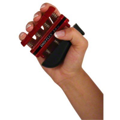 Handtrainer Digiflex (Rot - 1,4 kg/Finger, Rot - 1,4 kg/Finger)