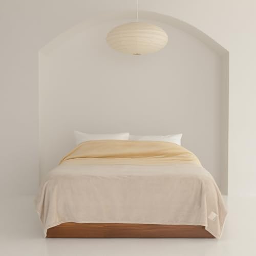 nishikawa 【 西川 】 hauu もちもちブランケット シングル イエロー 洗える 毛布 ふわふわ 柔らか ハウ FQ04045527