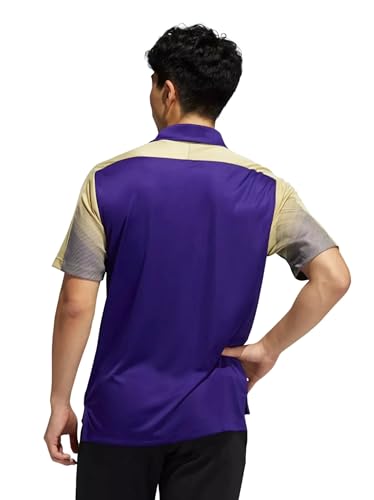 Adidas Washington Huskies NCAA Men's Polo Golf Shirt, Purple4