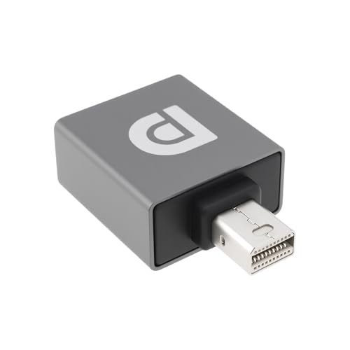 eMagTech Convertidor Mini DisplayPort Hembra A Mini DisplayPort Macho Adaptador 8K 60 Hz para Consolas de Juegos Port¨¢Tiles 23 X 22 X 11 Mm