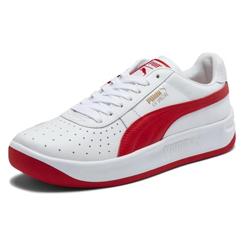PUMA PUMA Men's Gv Special Sneaker, Puma White / Ribbon Red, 11.5