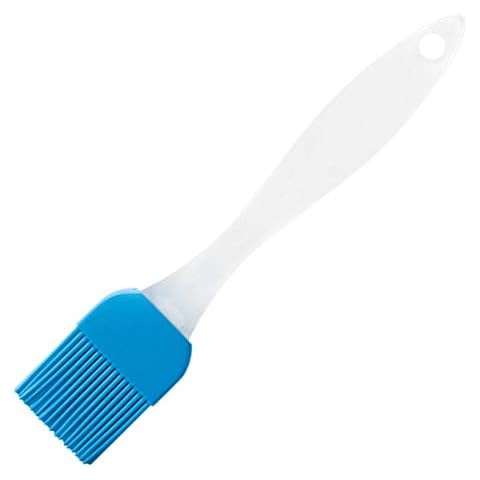 Silicone Pastry Brush,Grill Brush, Basting Pastry Cooking Brush,Basting Brushes,Baking Pastry Brush,Heat Resistant Pastry Brush,21cm Length (Blue) Cover