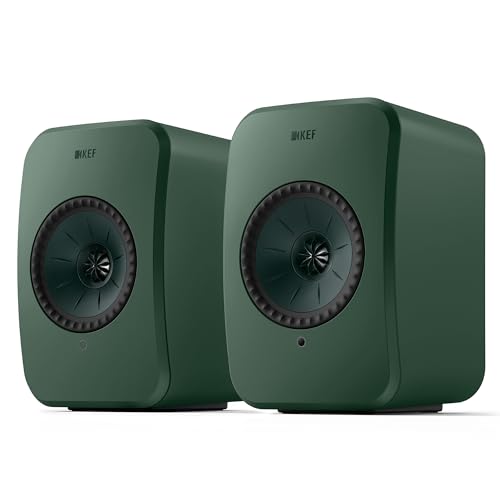 KEF LSX II LT Wireless HiFi Speakers - Pair (Sage...