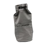 Aymzbd Storage Pouch for Camping, Tent Light Holder with Pocket Features, Gray