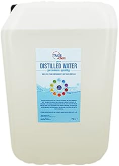 Distilled Water - 100% Ultra Pure Water (Blue) (25L)