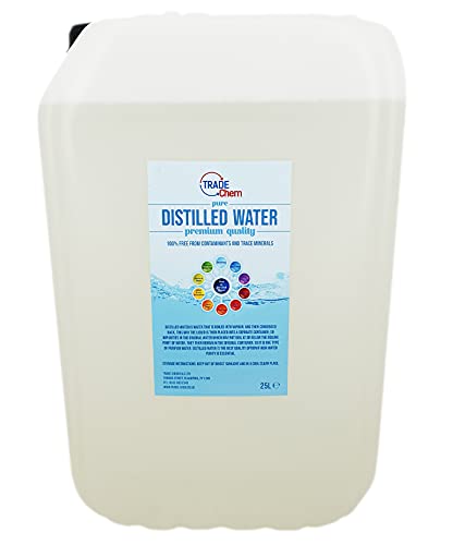 Distilled Water - 100% Ultra Pure Water (Blue) (25L)