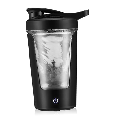 HOMOBABE Bouteille Shaker Électrique Rechargeable Tasse Mélangeuse Automatique pour Café Shakes de Protéines Lait Design Élégant Portable pour Parfait