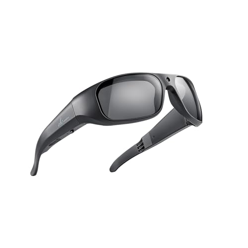 OhO sunshine 4K UHD Camera Sunglasses, Record-While-Charging, Water Resistant, UV Protection Lenses, Unisex