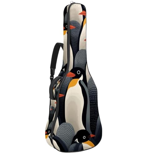 Sac pour guitare acoustique avec poches spacieuses pour éviter les rayures