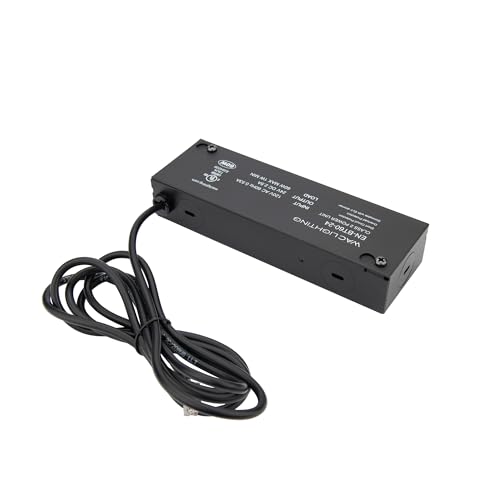 Image of WAC Lighting EN-BT60-24, Basics & Gemini 24VDC Remote Power Supply 60W 120VAC Input with 6ft Lead Wire and Basics & Gemini Connector