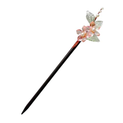 Anneome レトロスル クラシカルヘア箸 軽量耐久 ヘアクリップピン 女性用髪飾り 和風装飾 卒園式や日常使いに適したエレガントな髪留め