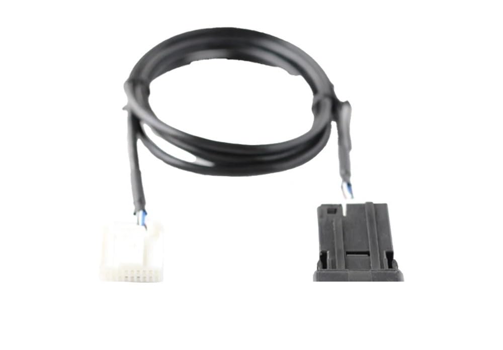 Coche de Audio 20 pines para adaptador auxiliar, actualización 150CM longitud, instalación consola central conexión interfaz
