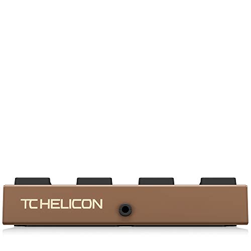 Tc-Helicon Harmony V100 100 Watt 2 Channel Acoustic Amplifier With Vocal Processing, Looper, Tannoy Dual Concentric Speaker And 4-Button Footswitch #TOP6