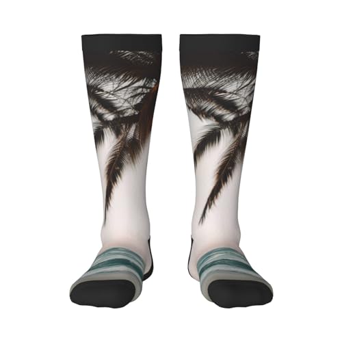 cartoon pigeon 1 print Clash of colours long socks, sports running cycle long socks, comfort long socks