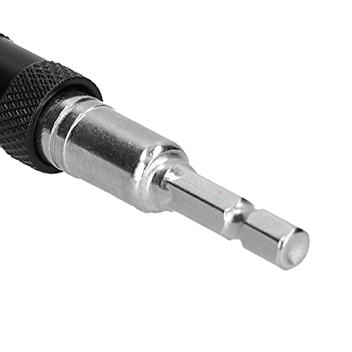 Mandril de Broca, Haste de Extensão de Chave de Fenda de Alto Torque de Travamento Automático para C