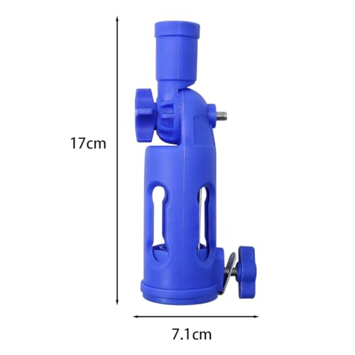 Tiardey Farbroller-Verlängerungsstangen-Adapter, Kantenschneider, Farbpinsel, drehbarer Pinselhalter für Wände, Farbkantenschneider, hohe Decken