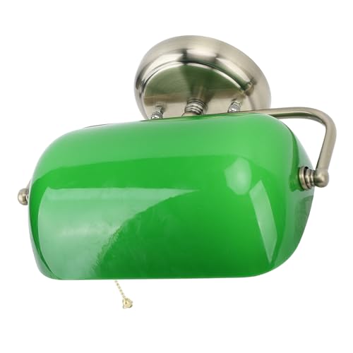 Lámpara de pared de banquero verde con ángulo ajustable e interruptor clásico 6
