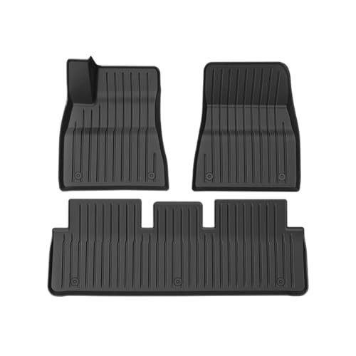 Tapis de sol pour Tesla Model 3 contre l'usure et la boue TPE