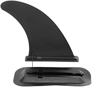 Keenso Surfboard SUP Fin, Single Fin Detachable Center Fin for Longboard, PVC Detachable Stand Up Paddle Board Surfboard Long Board Center Fin