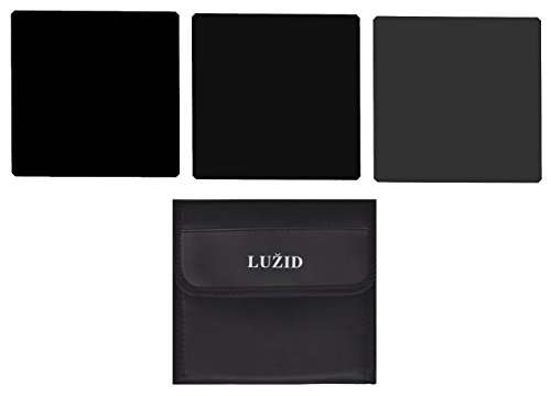 ICE 100mm Extreme ND 3 Filter Set ND100000 ND1000 ND64 Neutral Density Optical Glass 16.5, 10, 6 Stop 100 ND Kit ICE 100mm Extreme ND 3 Filter Set ND100000 ND1000 ND64 Neutral Density Optical Glass 16.5, 10, 6 Stop 100 ND Kit