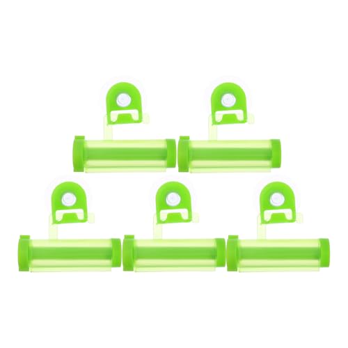 Beavorty 5 Pcs Facial Squeezer Toothpaste Squeezer Dispenser Cart Hanging Organizer Cup Keysqueeze Toothpaste Dispenser Toothpaste Extruder Dispenser Toothpaste Dispenser Tube Key Squeezer