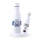 Medidas óptimas: capacidad de 500 ml y unas medidas de 26 cm de alto y 6,5 cm de ancho. Podrás llevarte tu botella donde quieras.