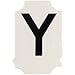 Brady 5010-Y, 50134 Gothic Quik-Align, (25 Packs of 10 pcs)