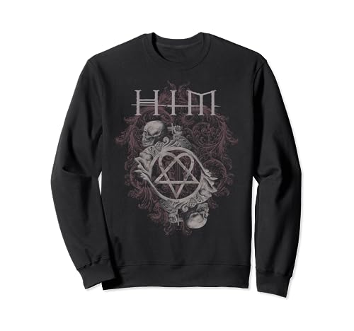 Ville Valo – HIM Dual Skull Sweatshirt