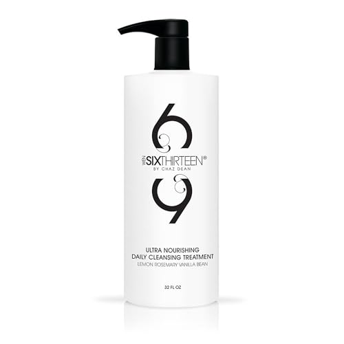 WEN 613 by Chaz Dean Cleansing Conditioner - Cleansing Conditioner for Hair, Shampoo & Conditioner Cowash for Fine or Curly Hair, Co Wash - Lemon Rosemary Vanilla Bean, 32 Fl Oz (Pack of 1)
