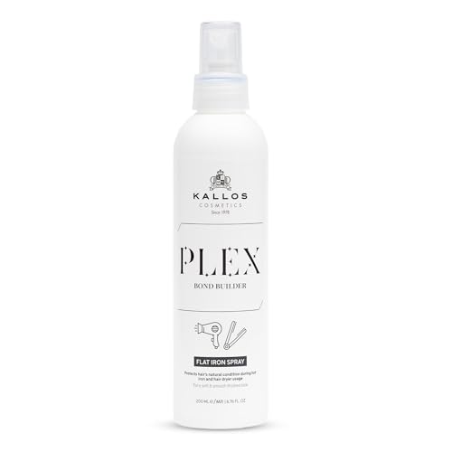 Kallos Cosmetics Plex Bond Builder Flat iron Spray, Heat Protection 200ml