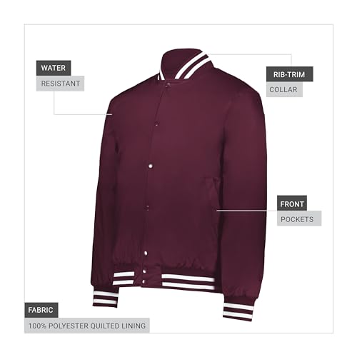 Image of Holloway Heritage Men's Cage Jacket - Outerwear with Quilted Lining - Water-Resistant Finish for All-Weather Wear