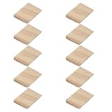 RUNROTOO 10 Stück Holzkeile für Stiele: Holzkeile für Axtstiele zum Spalten von Äxten, Hämmern...