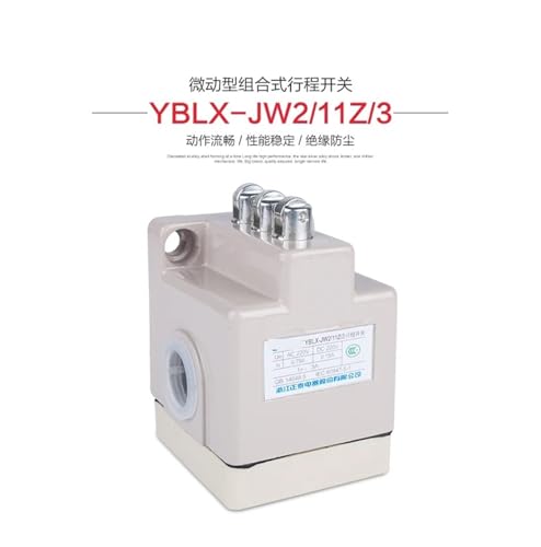 Microswitch YBLX-JW2/11Z/3 avec coupure d'alimentation automatique de course