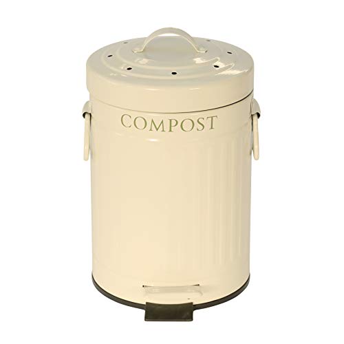 Bote de compostaje de cocina con pedal 3 litros miniatura 3