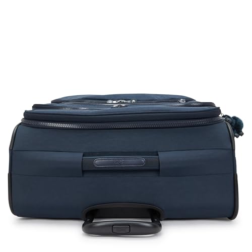 Image of Kipling Youri Spin Large 4 Wheeled Rolling Luggage Blue Bleu 2