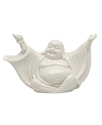 Estatua de Porcelana Buddha Alegre