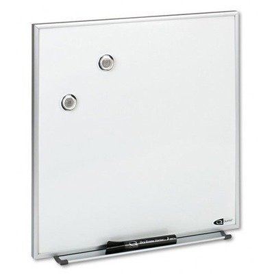 Magnetic Dry-Erase Board in White with Aluminum Frame [Set of 2] Size: 34" W x 23" H