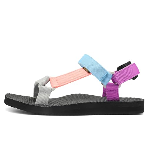 Image of Women's Original Sandals Comfortable Quick-Drying Casual Sport Sandal Walking Hiking Water Sandals With Arch Support 2025