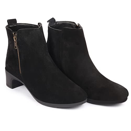 Image of FAUSTO Women Flared Heel Boots