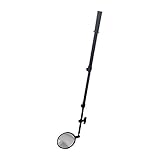 Latest Upgraded Under Vehicle Safety Inspection Mirror- 7.9 Inch Durable Light Convex Mirror with 1.1 Meter Long Telescopic Pull Rod and LED Flashlight by Emperor of Gadgets