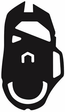 Miniatura 2 de Juego de 2 patines de hielo con bordes curvados redondeados para Logitech G502 Lightspeed Superlight Wireless Gaming Mouse Upgrade