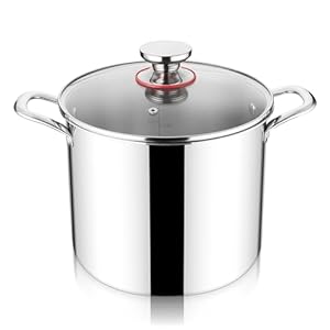 Herogo Dreilagiger Suppentopf 12 Quart Edelstahl