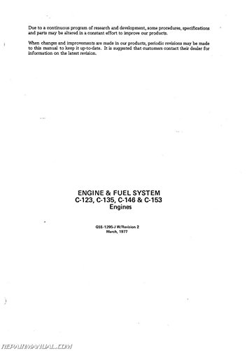 IH-S-T4-T5-TD5 International Harvester T-4 T-5 TD-5 TC-5 TDC-5 Crawler Service Manual