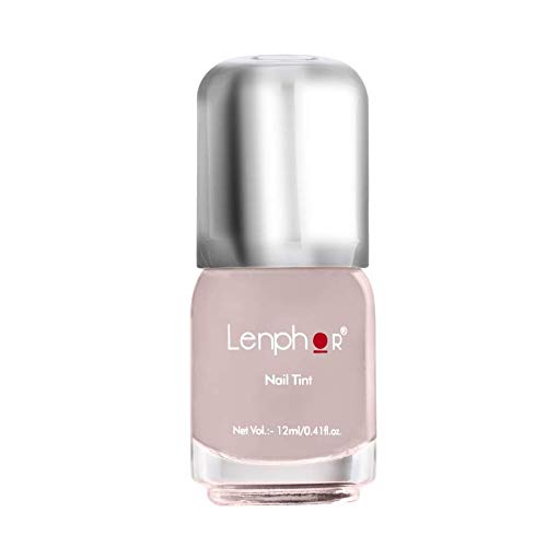 Lenphor Nail Paint Satin Gel Finish, Shiny Smooth Nail Colour, Long Lasting, Fade Resistant, Quick Dry, Glassy Finish, Glossy Luster Nail Polish, Satin Gel Finish, Cool Shade (Shade, Alabaster 12ml)-image-30